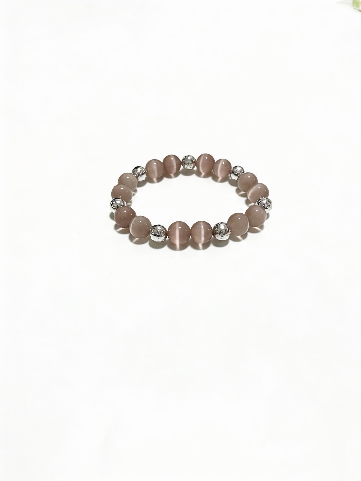 Tiffany & Co. Gray Beaded Bracelet